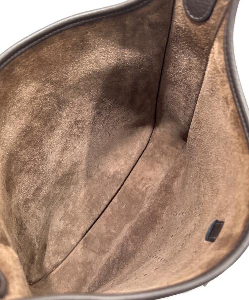 HERMES（エルメス）HERMES (エルメス) エブリンPM/EvelynePM/K刻印 ブラウン系/ゴールド金具/エベンヌ サイズ:PMの古着・服飾アイテム