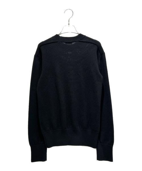 BURBERRY（バーバリー）BURBERRY (バーバリー) ロゴパッチ セーター/Logo Patch Sweater/8102494 ブラック サイズ:xsの古着・服飾アイテム