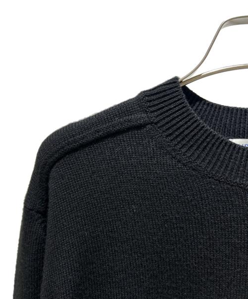 BURBERRY（バーバリー）BURBERRY (バーバリー) ロゴパッチ セーター/Logo Patch Sweater/8102494 ブラック サイズ:xsの古着・服飾アイテム