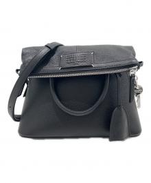 Maison Margiela（メゾンマルジェラ）の古着「“5AC” Micro shoulder bag/5AC マイクロ ショルダーバッグ/SB1WG0036」｜ブラック