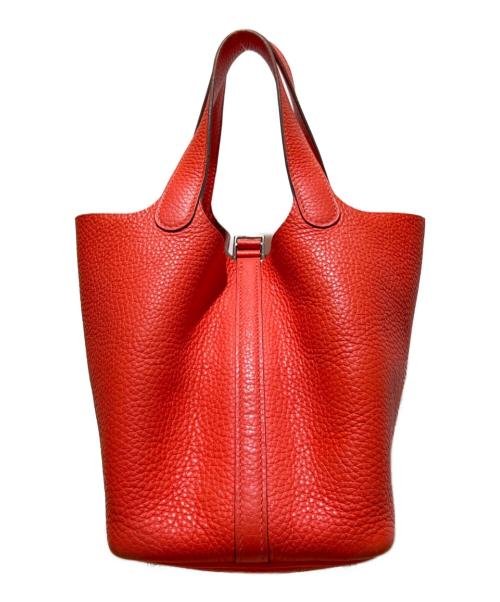 HERMES（エルメス）HERMES (エルメス) ピコタンロックPM/Picotin lock 18トリヨンクレマンス ローズテキサス サイズ:PM/18の古着・服飾アイテム