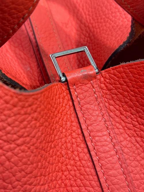 HERMES（エルメス）HERMES (エルメス) ピコタンロックPM/Picotin lock 18トリヨンクレマンス ローズテキサス サイズ:PM/18の古着・服飾アイテム