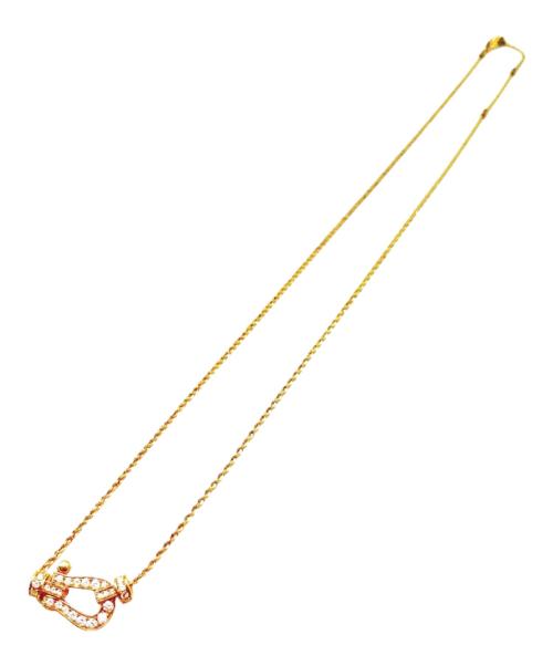FRED（フレッド）FRED Force 10 Necklace 18K Yellow Gold with Diamonds Medium Size/フォース10 ネックレス18KYGダイヤモンド ミディアムモデル/7B0233 サイズ:ミディアムの古着・服飾アイテム