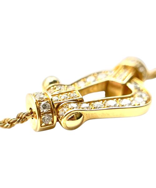 FRED（フレッド）FRED Force 10 Necklace 18K Yellow Gold with Diamonds Medium Size/フォース10 ネックレス18KYGダイヤモンド ミディアムモデル/7B0233 サイズ:ミディアムの古着・服飾アイテム