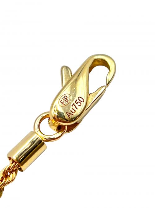 FRED（フレッド）FRED Force 10 Necklace 18K Yellow Gold with Diamonds Medium Size/フォース10 ネックレス18KYGダイヤモンド ミディアムモデル/7B0233 サイズ:ミディアムの古着・服飾アイテム