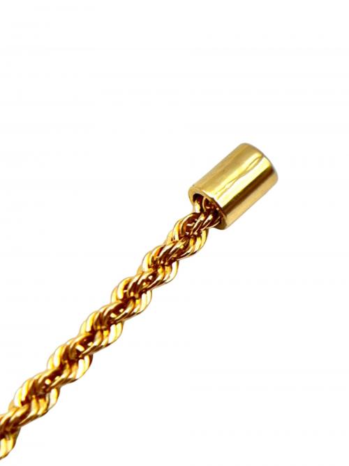 FRED（フレッド）FRED Force 10 Necklace 18K Yellow Gold with Diamonds Medium Size/フォース10 ネックレス18KYGダイヤモンド ミディアムモデル/7B0233 サイズ:ミディアムの古着・服飾アイテム