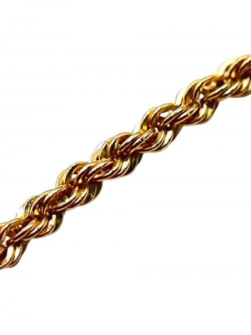 FRED（フレッド）FRED Force 10 Necklace 18K Yellow Gold with Diamonds Medium Size/フォース10 ネックレス18KYGダイヤモンド ミディアムモデル/7B0233 サイズ:ミディアムの古着・服飾アイテム
