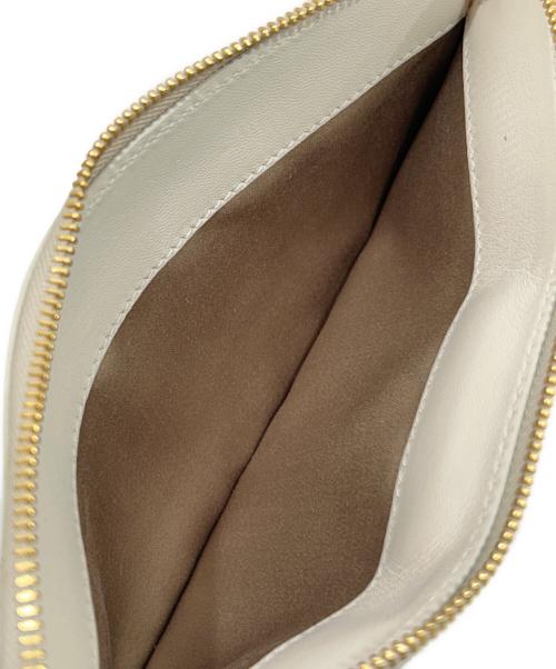 MIU MIU（ミュウミュウ）MIU MIU (ミュウミュウ) 21SS 2WAY Woven Bucket Bag 2WAYウーブンバケットバッグ 5BE062 ベージュの古着・服飾アイテム