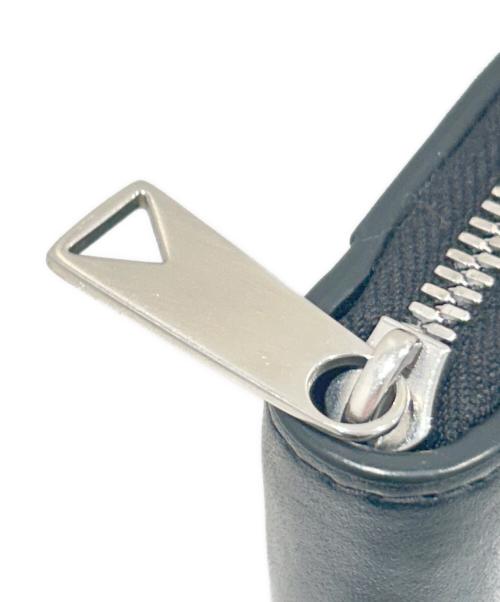 BOTTEGA VENETA（ボッテガベネタ）BOTTEGA VENETA (ボッテガベネタ) イントレチャート ジップアラウンドウォレット/Intrecciato Zip Around Wallet/814649VBWD54143 ブラック 未使用品の古着・服飾アイテム