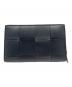 BOTTEGA VENETA（ボッテガベネタ）の古着「イントレチャート ジップアラウンドウォレット/Intrecciato Zip Around Wallet/814649VBWD54143」｜ブラック