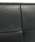 中古・古着 BOTTEGA VENETA (ボッテガベネタ) イントレチャート ジップアラウンドウォレット/Intrecciato Zip Around Wallet/814649VBWD54143 ブラック 未使用品：70000円