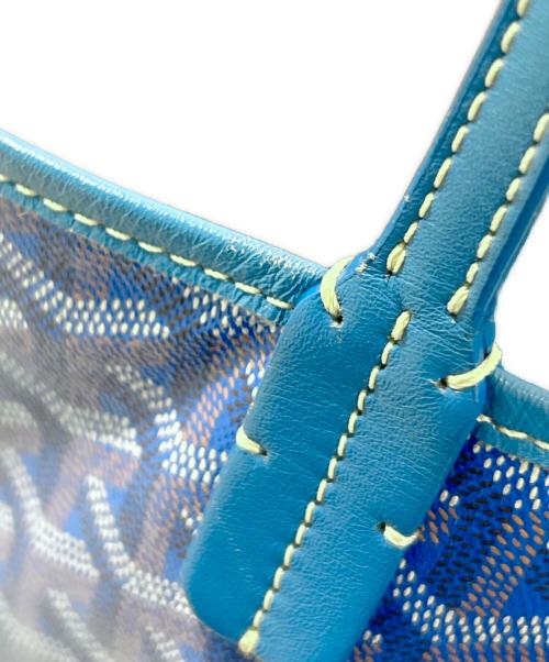 GOYARD（ゴヤール）GOYARD (ゴヤール) サンルイPM/Saint Louis PM Tote Bag/SAR020116 ブルー サイズ:ブルーの古着・服飾アイテム
