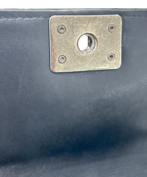 CHANEL（シャネル）CHANEL (シャネル) Mini Boy Chanel Chain Shoulder Bag/ミニボーイシャネルチェーンショルダーバッグ ブルー サイズ:ミニの古着・服飾アイテム