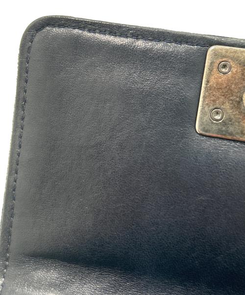 CHANEL（シャネル）CHANEL (シャネル) Mini Boy Chanel Chain Shoulder Bag/ミニボーイシャネルチェーンショルダーバッグ ブルー サイズ:ミニの古着・服飾アイテム