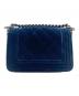 CHANEL (シャネル) Mini Boy Chanel Chain Shoulder Bag/ミニボーイシャネルチェーンショルダーバッグ ブルー サイズ:ミニ：250000円