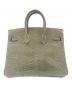 HERMES (エルメス) Birkin 25/バーキン25/シルバー金具/リザード/グレーフォンセ/□M刻印：2009年製 グレーフォンセ/シルバー金具 サイズ:25：4300000円