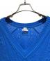 中古・古着 HERMES (エルメス) V-Neck Knit Dress/Vネックニットワンピース/2H2509D6 ブルー サイズ:34：70000円