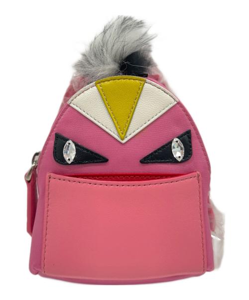 FENDI（フェンディ）FENDI (フェンディ) モンスターバッグチャーム ピンクの古着・服飾アイテム