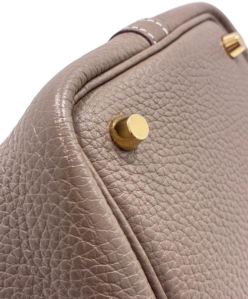 HERMES（エルメス）HERMES (エルメス) Picotin Lock PM/ピコタンロックPM/トリヨンクレマンス/エトゥープ/ゴールド金具/Y刻印：2020年製 エトゥープ×G金具 サイズ:PMの古着・服飾アイテム