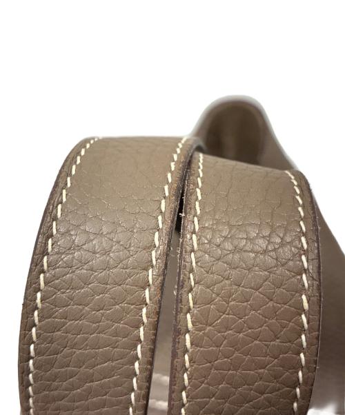 HERMES（エルメス）HERMES (エルメス) Picotin Lock PM/ピコタンロックPM/トリヨンクレマンス/エトゥープ/ゴールド金具/Y刻印：2020年製 エトゥープ×G金具 サイズ:PMの古着・服飾アイテム