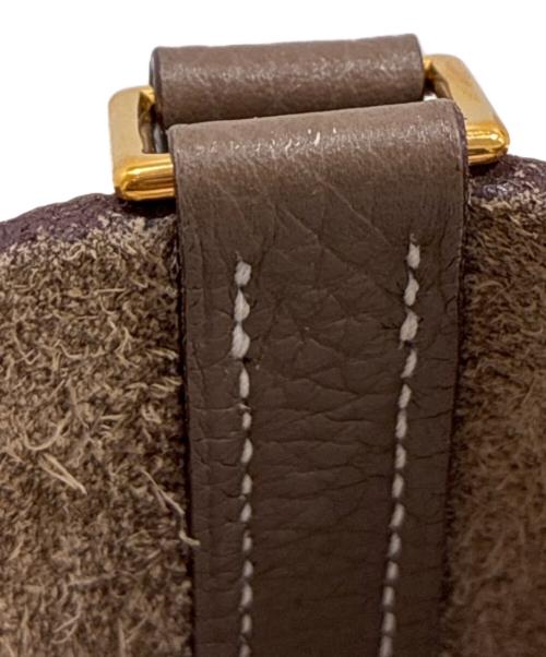 HERMES（エルメス）HERMES (エルメス) Picotin Lock PM/ピコタンロックPM/トリヨンクレマンス/エトゥープ/ゴールド金具/Y刻印：2020年製 エトゥープ×G金具 サイズ:PMの古着・服飾アイテム