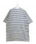 PRADA (プラダ) Striped Pocket T-Shirt/ボーダーポケットTシャツ/UJN929 ホワイト×ネイビー サイズ:XXXL：70000円