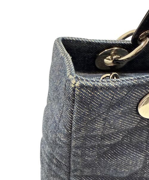 Christian Dior（クリスチャン ディオール）Christian Dior (クリスチャン ディオール) レディディオール/ミディアム/Lady Dior Denim Bag/Medium / デニム サイズ:ミディアムの古着・服飾アイテム