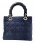 Christian Dior (クリスチャン ディオール) レディディオール/ミディアム/Lady Dior Denim Bag/Medium / デニム サイズ:ミディアム：270000円