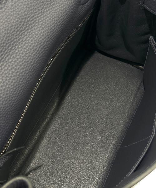 HERMES（エルメス）HERMES (エルメス) ケリー 28 タッチ 内縫い/Kelly 28 Touch Retourne/トゴ×アリゲーター/ブルーニュイ/シルバー金具/Y刻印：2020年製 ブルーニュイ×シルバー金具 サイズ:28の古着・服飾アイテム
