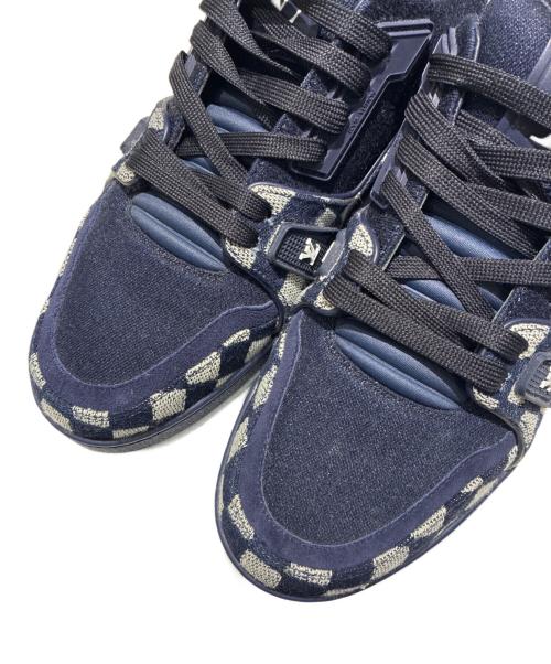 LOUIS VUITTON（ルイ ヴィトン）LOUIS VUITTON (ルイ ヴィトン) NIGO (二ゴー) LV Trainer Sneakers/LVトレイナースニーカー/1AIKSA ネイビー サイズ:7 1/2の古着・服飾アイテム
