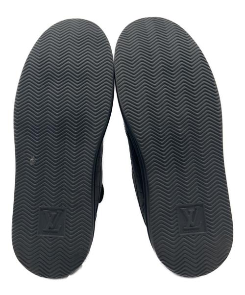 LOUIS VUITTON（ルイ ヴィトン）LOUIS VUITTON (ルイ ヴィトン) ビバリーヒルズライン スニーカー/レザースニーカー ブラック サイズ:7　1/2の古着・服飾アイテム