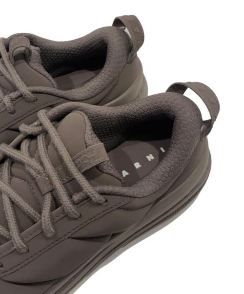 HOKAONEONE（ホカオネオネ）HOKAONEONE (ホカオネオネ) MARNI (マルニ) Bondi B3LS Bracken/ボンダイ/ローカットスニーカー ブラウン サイズ:27.5の古着・服飾アイテム
