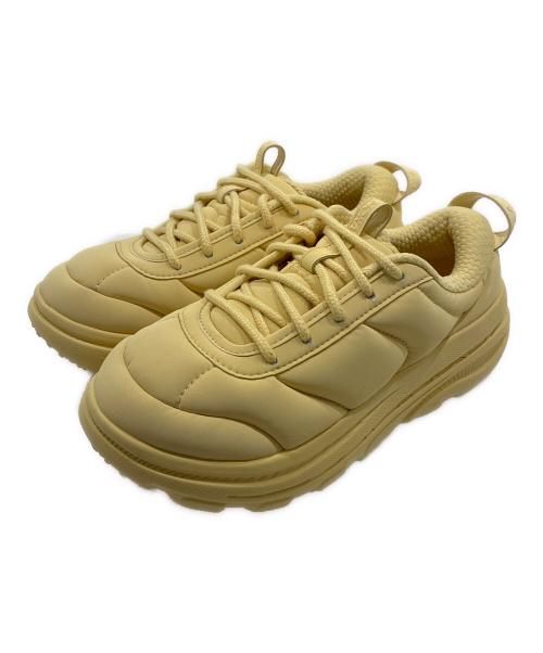 HOKAONEONE（ホカオネオネ）HOKAONEONE (ホカオネオネ) MARNI (マルニ) Bondi B3LS Straw/ボンダイ B3LS ストロー/1170631-STRW イエロー サイズ:24.5の古着・服飾アイテム