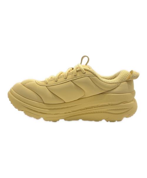 HOKAONEONE（ホカオネオネ）HOKAONEONE (ホカオネオネ) MARNI (マルニ) Bondi B3LS Straw/ボンダイ B3LS ストロー/1170631-STRW イエロー サイズ:24.5の古着・服飾アイテム