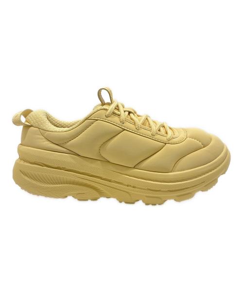 HOKAONEONE（ホカオネオネ）HOKAONEONE (ホカオネオネ) MARNI (マルニ) Bondi B3LS Straw/ボンダイ B3LS ストロー/1170631-STRW イエロー サイズ:24.5の古着・服飾アイテム