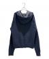 Christian Dior (クリスチャン ディオール) フード付き トラックジャケット/113M221AT225_C585 ネイビー×ホワイト サイズ:XL：150000円
