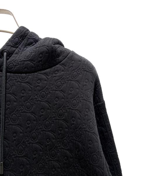 Dior（ディオール）Dior (ディオール) オブリークドローストリングフーディ/513J626A0978 ブラック サイズ:Mの古着・服飾アイテム