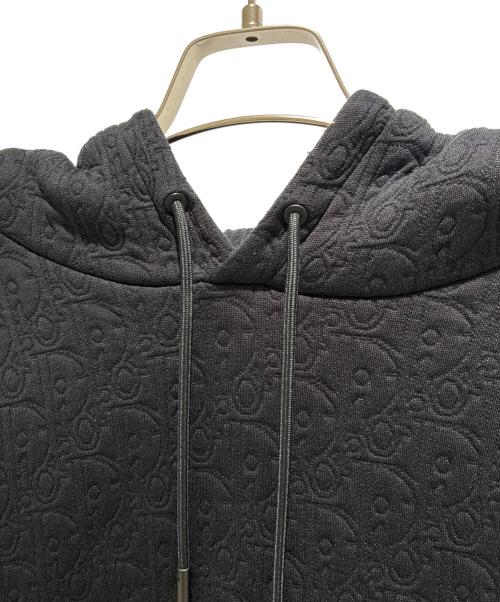 Dior（ディオール）Dior (ディオール) オブリークドローストリングフーディ/513J626A0978 ブラック サイズ:Mの古着・服飾アイテム