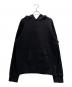 Dior（ディオール）の古着「オブリークドローストリングフーディ/513J626A0978」｜ブラック