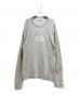 Dior（ディオール）の古着「Cashmere Logo Knit Sweater/カシミヤロゴニット/243M645AT474」｜ライトグレー