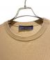 中古・古着 LOUIS VUITTON (ルイ ヴィトン) スリーブモノグラムニットTシャツ/RM242MQZ34HQN40W ベージュ サイズ:S：80000円