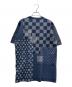 LOUIS VUITTON (ルイ ヴィトン) x NIGOコラボ Short-Sleeved Knitted Crewneck ブルー サイズ:L 未使用品：180000円