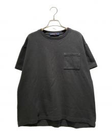 LOUIS VUITTON（ルイ ヴィトン）の古着「モノグラムポケット カットソー/RM241MQ TCL HQY41W」｜ブラック