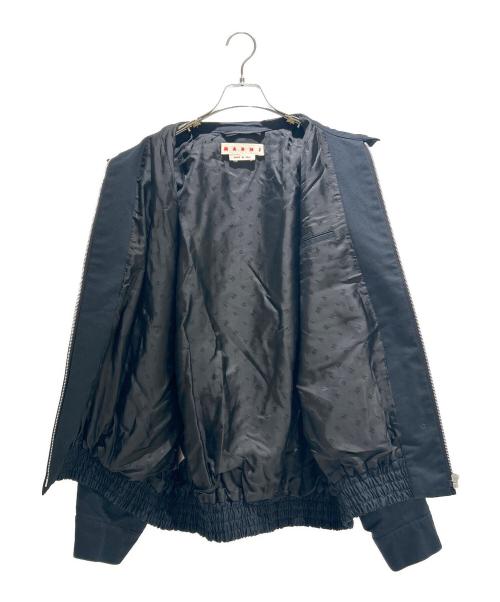 MARNI（マルニ）MARNI (マルニ) Bomber Jacket/ボンバージャケット/JUMU0155UX UTC311 ブラック サイズ:48の古着・服飾アイテム