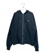 CELINEセリーヌ）の古着「Triomphe Loose Fit Hoodie/トリオンフルーズフーディー/2Y36D4501.38AW」｜ブラック