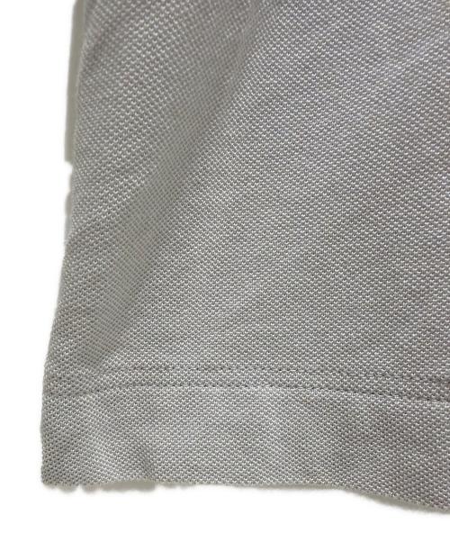 HERMES（エルメス）HERMES (エルメス) H アッシュ エンブロイダリーポケット カットソー ライトグレー サイズ:XLの古着・服飾アイテム