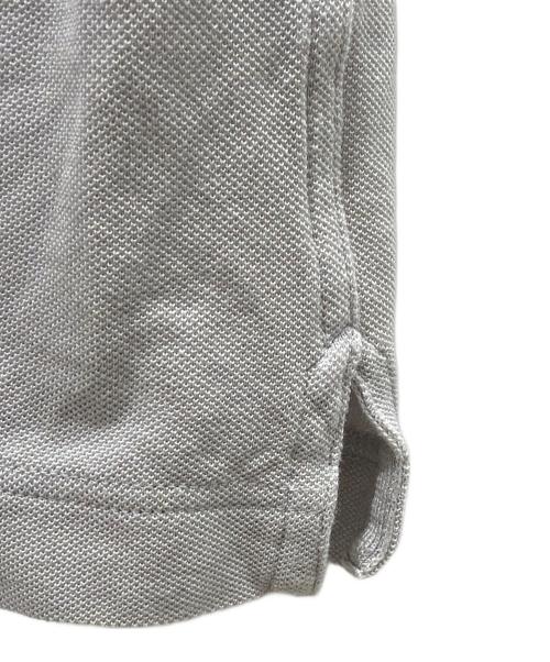 HERMES（エルメス）HERMES (エルメス) H アッシュ エンブロイダリーポケット カットソー ライトグレー サイズ:XLの古着・服飾アイテム