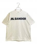 JIL SANDERジルサンダー）の古着「ロゴカットソー/J02GC0001 J45148」｜ホワイト