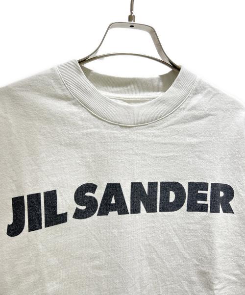 JIL SANDER（ジルサンダー）JIL SANDER (ジルサンダー) ロゴカットソー/J02GC0001 J45148 ホワイト サイズ:XSの古着・服飾アイテム