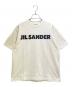 JIL SANDER（ジルサンダー）の古着「ロゴカットソー/J02GC0001 J45148」｜ホワイト